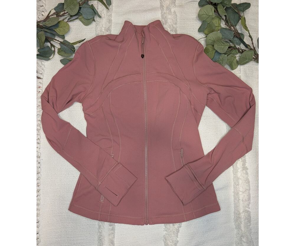 Lululemon Define Jacket Nulu in Dusty Rose